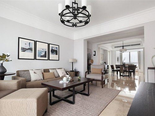 118平米中式風(fēng)格三居室裝修案例 住宅室內(nèi)裝飾裝修效果解析