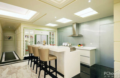 低調(diào)奢華風(fēng) 淡水家居廚房與餐廳裝修設(shè)計(jì)靈感